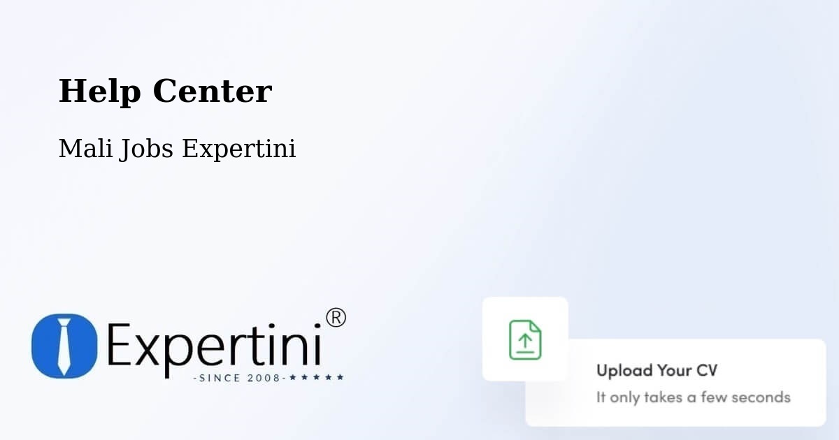 Help Center – Ansongo - Mali Jobs Expertini