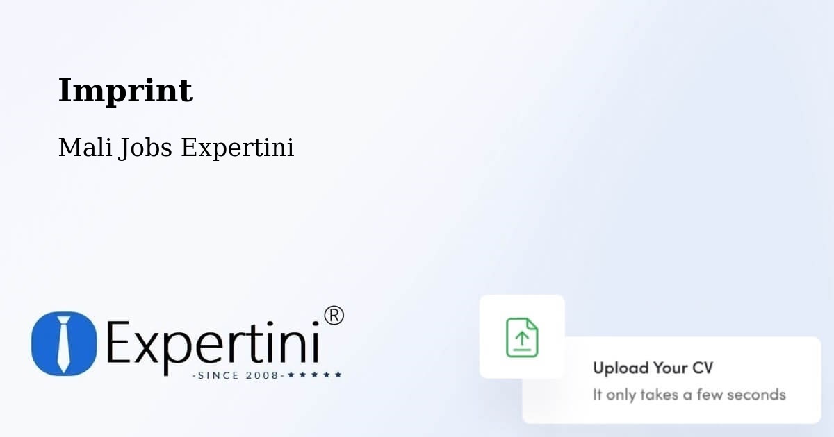 Imprint – Ansongo - Mali Jobs Expertini