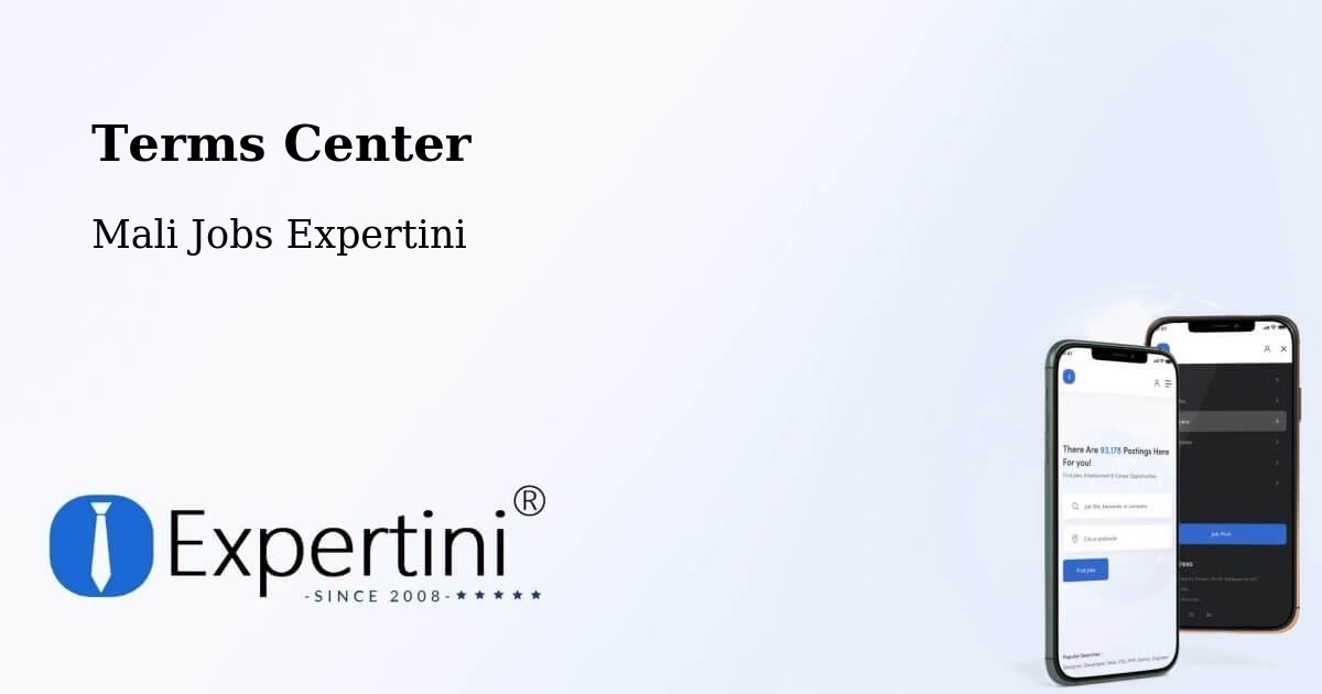 Terms of Service – Ansongo - Mali Jobs Expertini